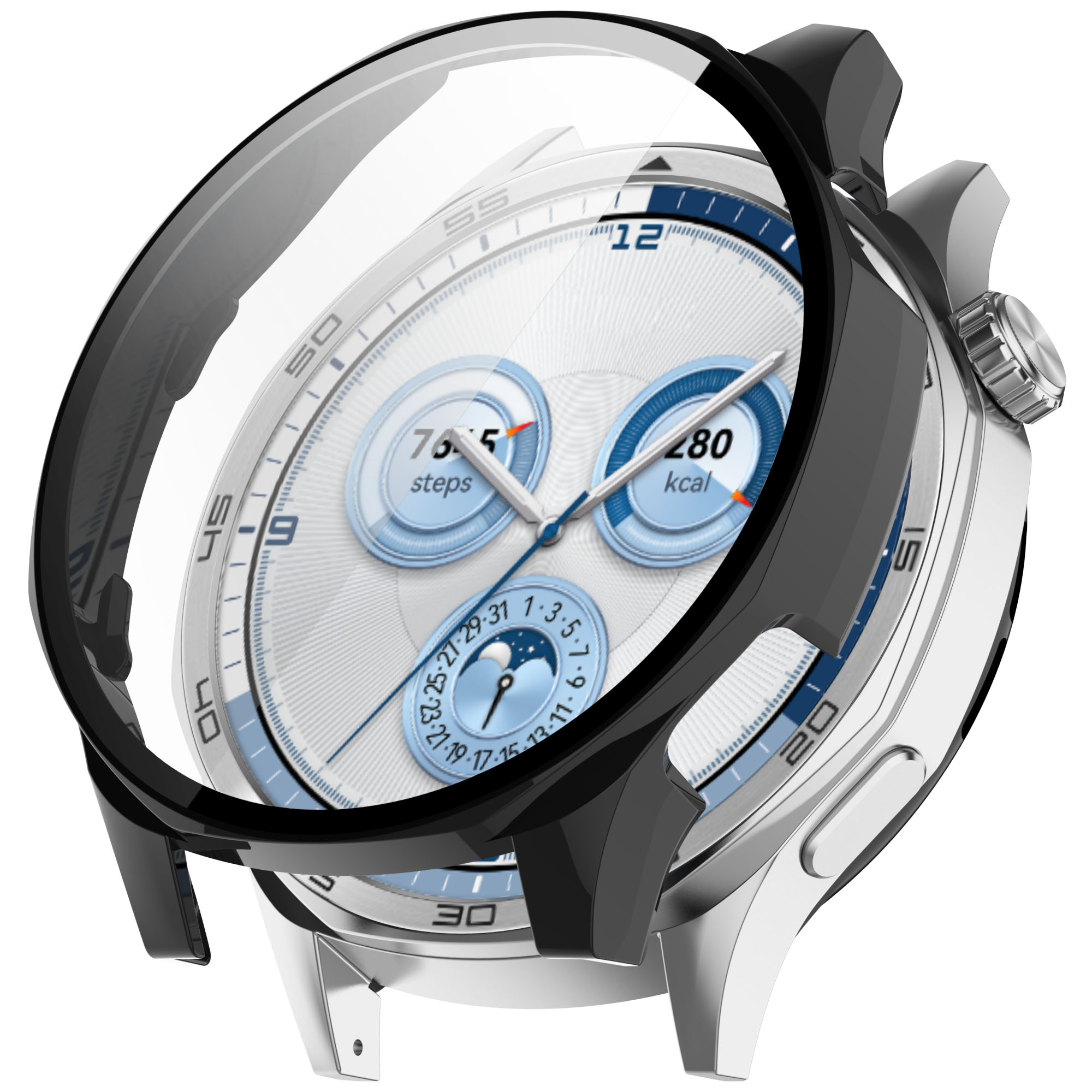 Etui Bizon Case Watch Adamo przedstawione od boku
